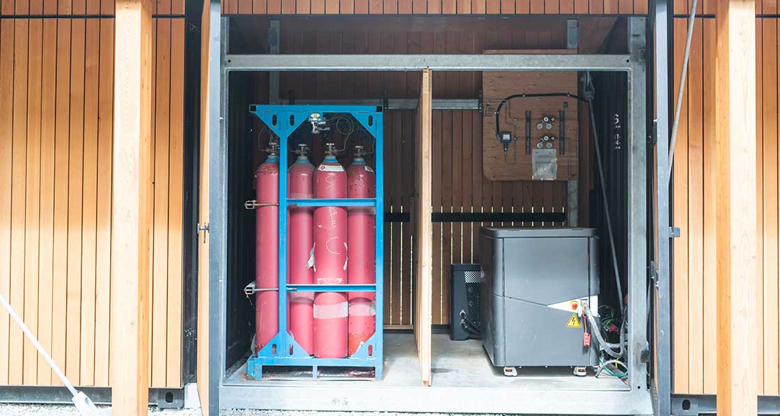Picture of Big picture - off grid passive house in British Columbia ...